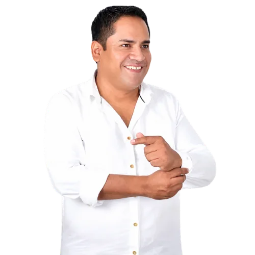 Jean Paul, candidato de Renovación Comas